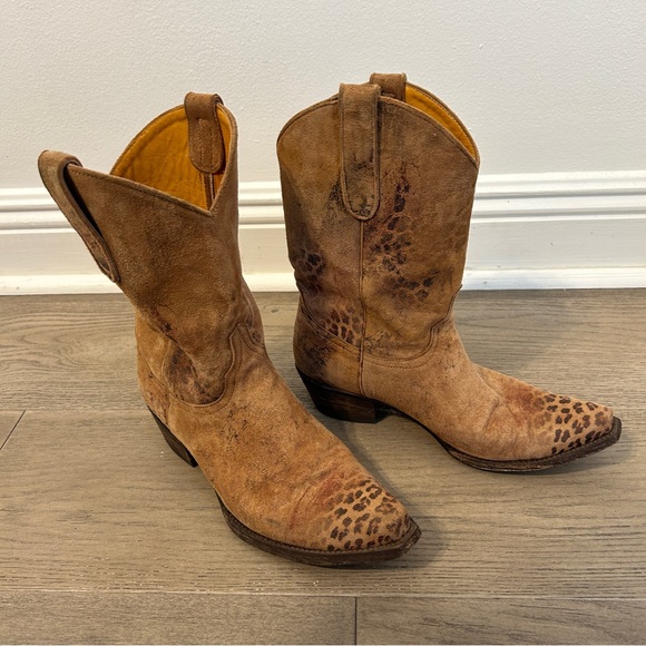 Old Gringo Leopardito Women's Cowboy Boots - Size 8 B - Picture 2 of 13